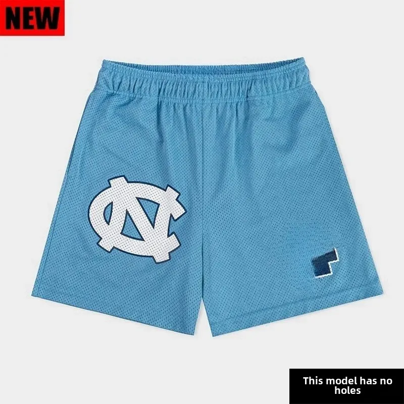 American Style Basketball Shorts Quick Dry Breathable Knee-Length Four-Part Running Training Fitness Sports Men's Pants