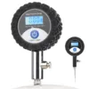 Soccer Ball Pressure Gauge Metal Handheld Soccer Ball Barometer Volleyball Basketball Barometers with Digital Display 3