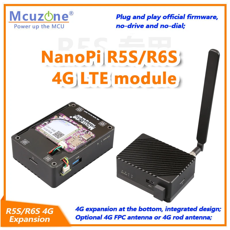 nanopi-r5s-4g-placa-de-expansao-4g-lte-cat4-driver-livre-openwrt-ubuntu-debian