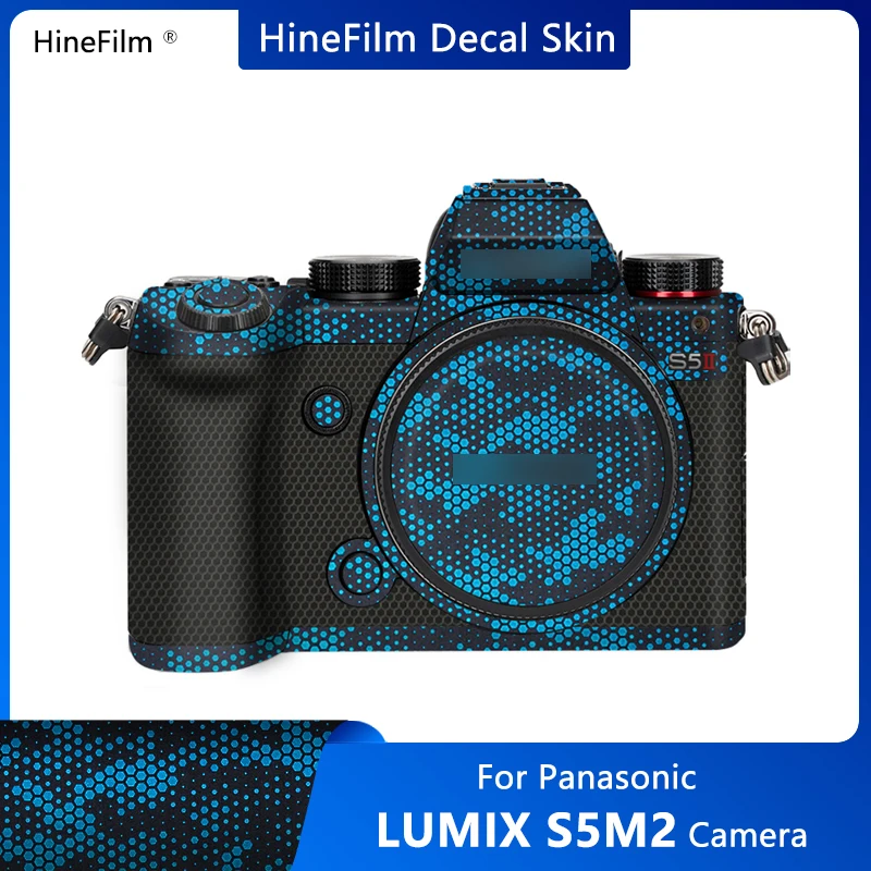 Lumix S5Ii Adesivi Per Fotocamera S5M2 / S5M2X Decalcomania Skin Wrap Cover Per Panasonic S5 Ii Camera Sticker Anti Scratch Court Wraps Custodie