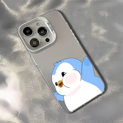 Luxury Pudgy Penguins Art Protective Phone Case with IMD Design - iPhone 12 Pro (Z1)