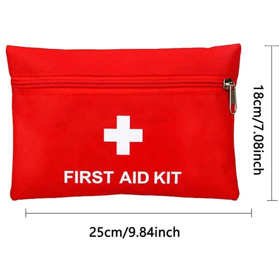 1PC-Portable First Aid Medical Kit Travel Outdoor Camping Useful Mini Medicine Storage Bag Camping Emergency Survival Bag Pill C