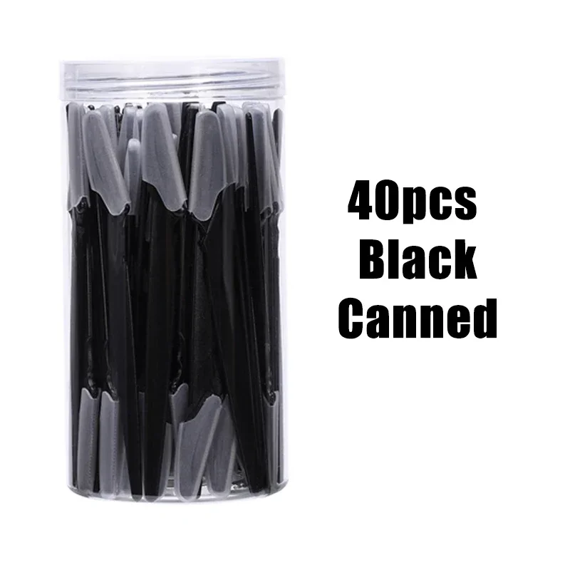 40pcs-Black-Canned
