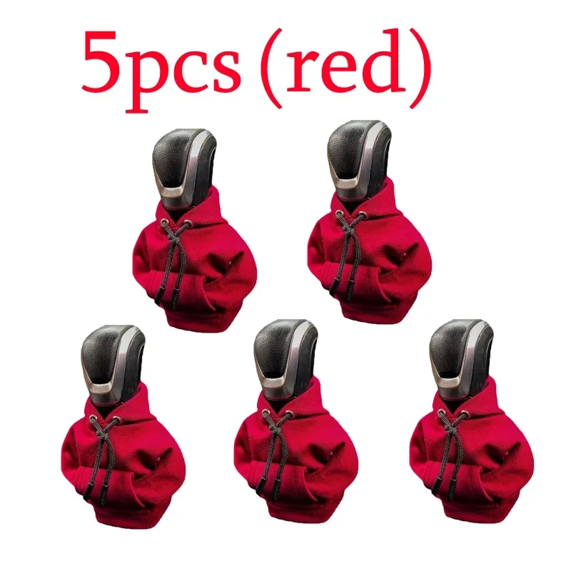 Cotton Polyester Car Gear Shift Knob Cover Manual Handle