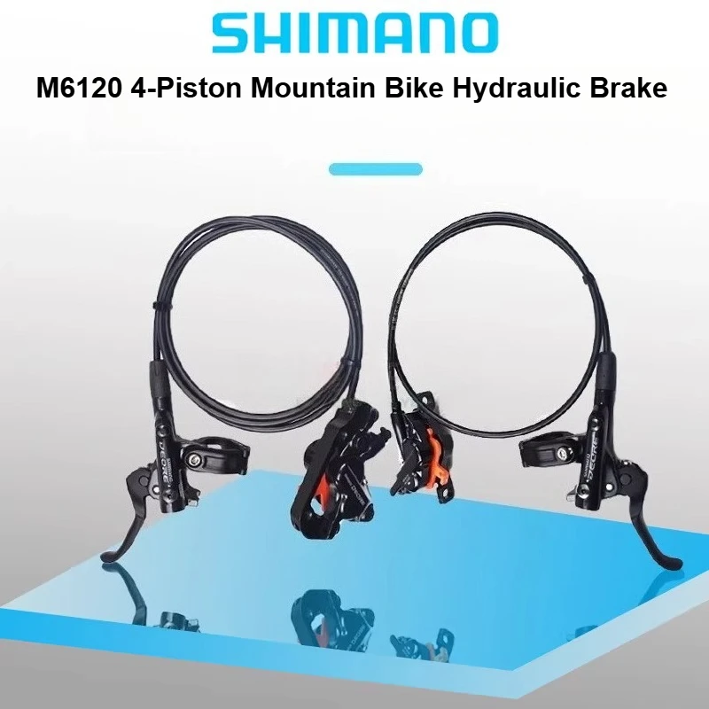 Freno Posteriore Idraulico Shimano Deore XT M8100 Con 4 Pistoni - Potenza Per MTB