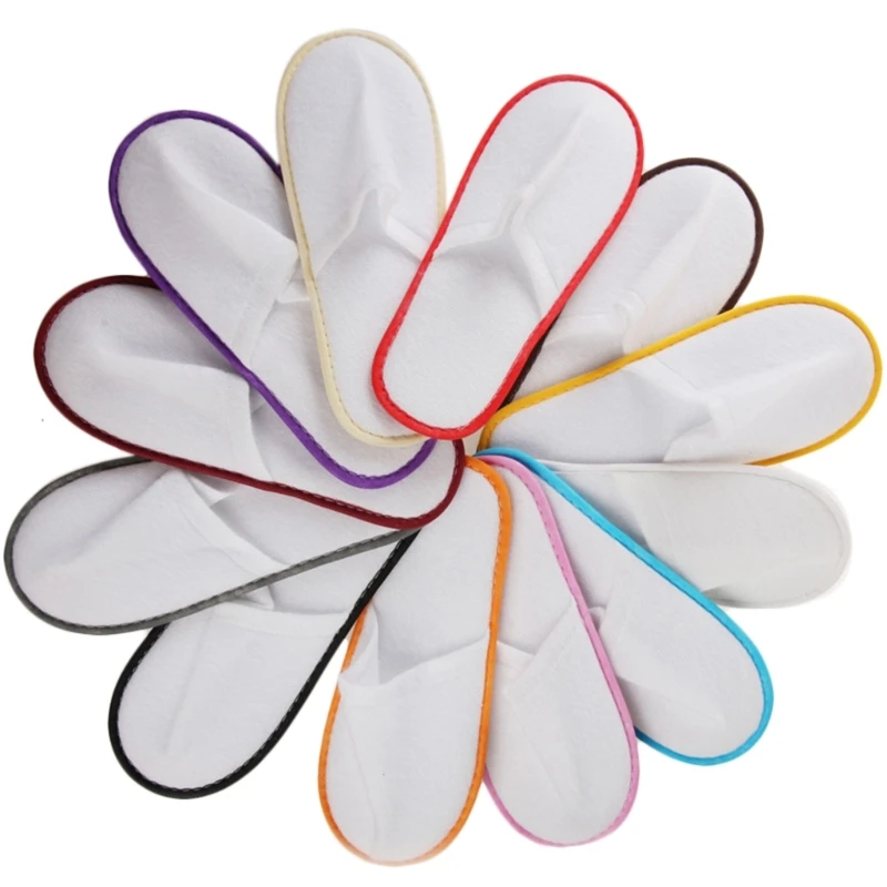 20 Pairs Hotel Guest House Slippers Disposable Slippers Unisex Spa Slipper
