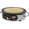 Commercial WSC160X 16" Electric Crepe Maker, Cast Iron Cooking Surface, Stainless Steel Base, Includes Batter 3