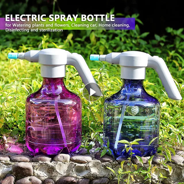 3L Elektromos Kerti Permetezőgép Nagy Öntözőkannák Kapacitás Növényi Virágmester Spray -Palack Automatikus Porlasztó Öntözés