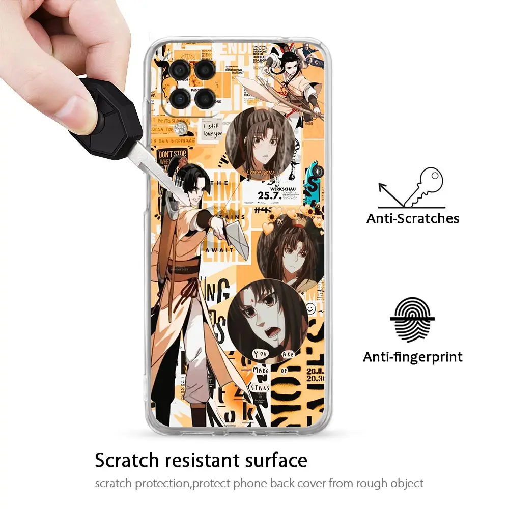 Mo Dao Zu Shi Wei Wuxian Clear Phone Case Cover