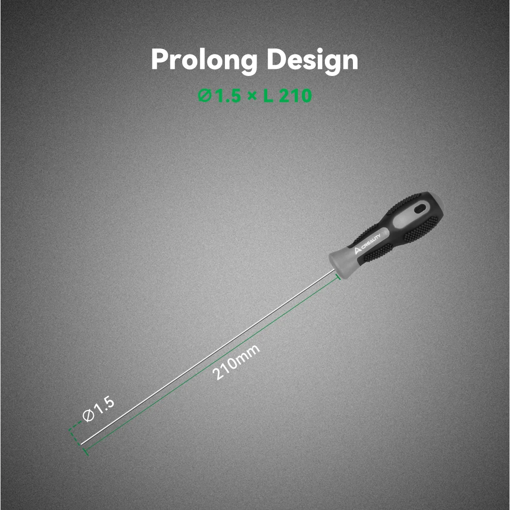 Creality Clog Poke Soft Rubber Handle Extended Design Cleaning Rod for Hotend 3D Printers Repair Tool Original 3d Printer Parts