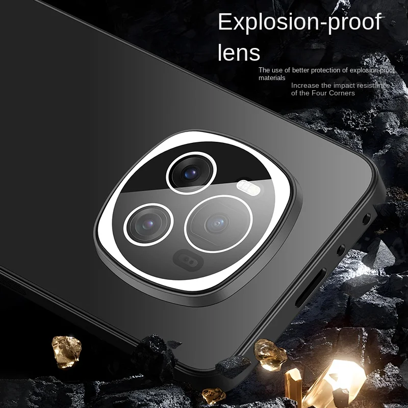 Huawei Honor Magic 6 Pro Hard Matte Protective Case – Premium Lens Guard, Full-Body Cover