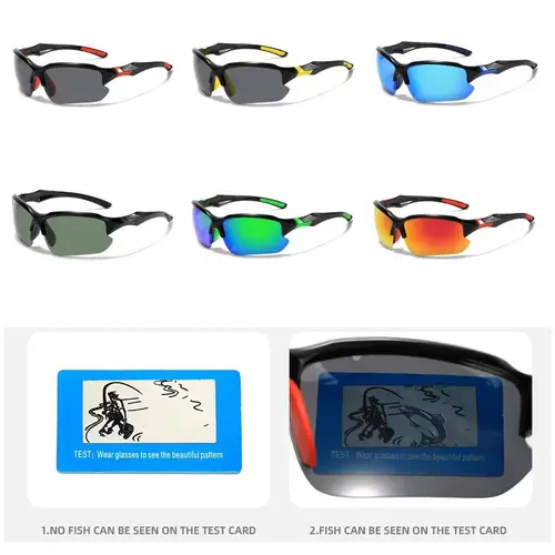 2026 Sports Polarized Sunglasses for Men Cycling Running Fishing Sun Glasses Lightweight Outdoor Goggles - Image 5