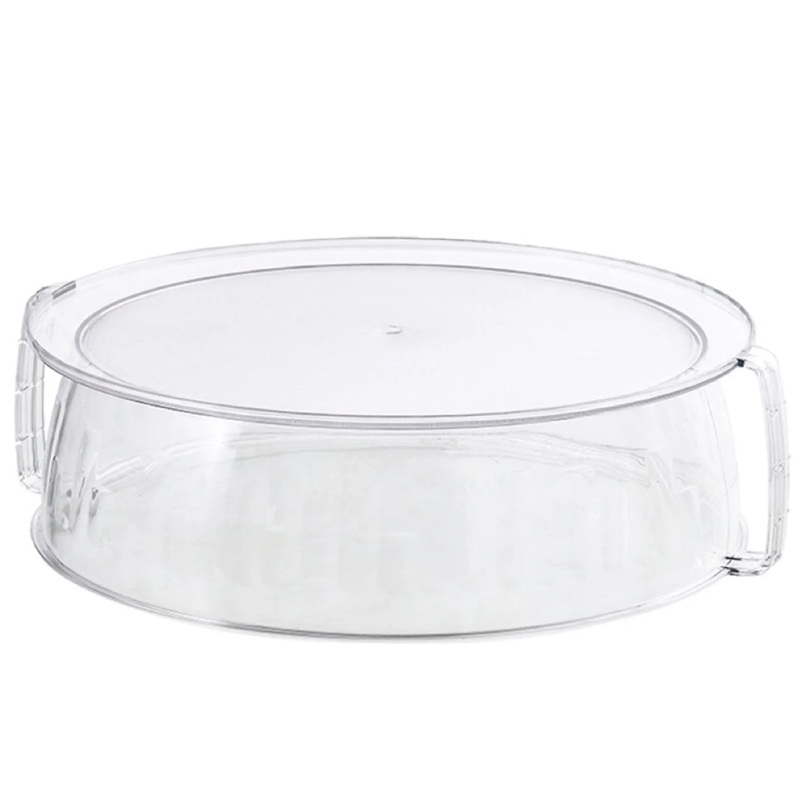 Clear Microwave Splatter Cover Splatter Guard Lid Handle for Heating Pasta Warming Leftovers
