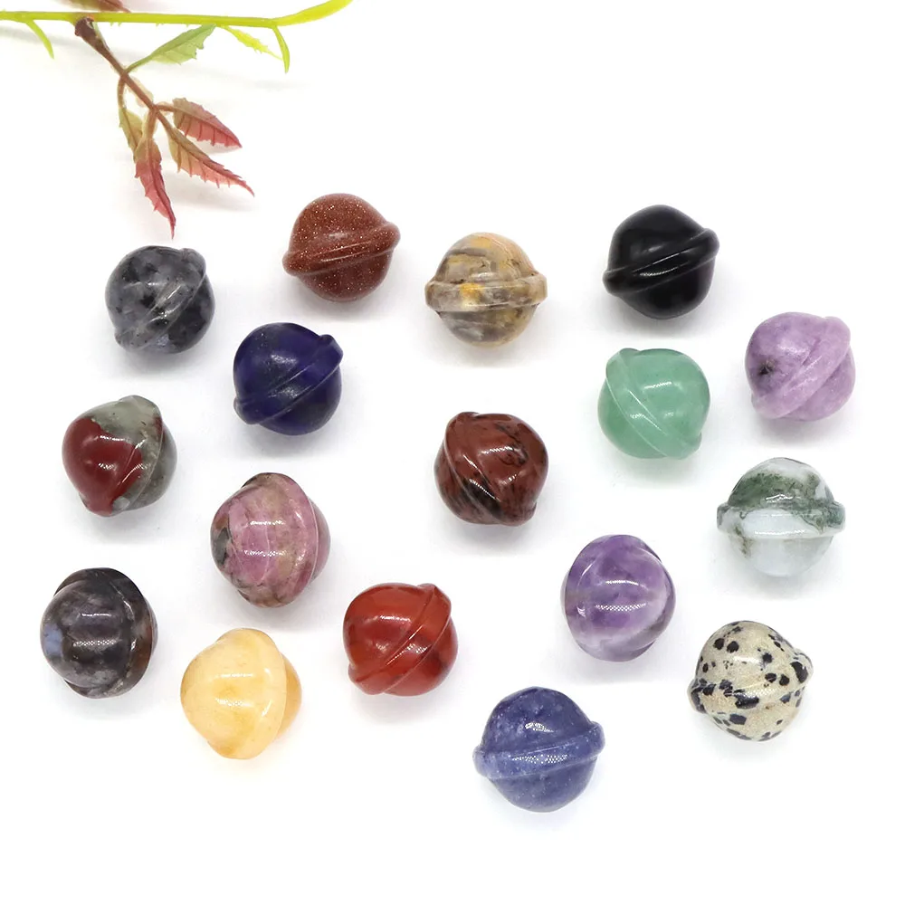 20mm Statue Natural Amethyst Crystals Reiki Healing Ornament For