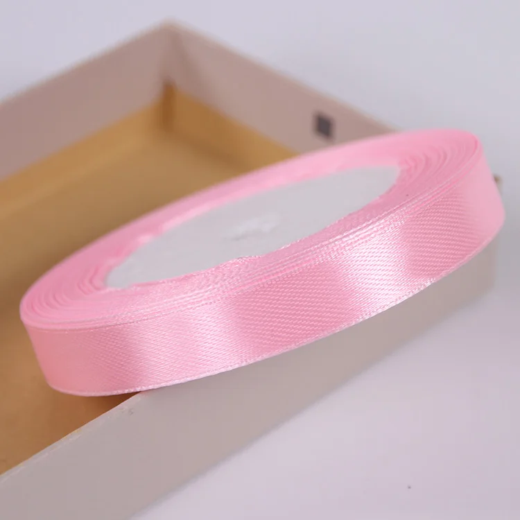 6mm 10mm 15mm 20mm 25mm 40mm 50mm Light Pink Satin Ribbons Christmas Wedding Birthday Party Decoration Gift Wrapping Ribbons satin ribbons ribbon decoration ribbon supplies satin ribbon christmas ribbon