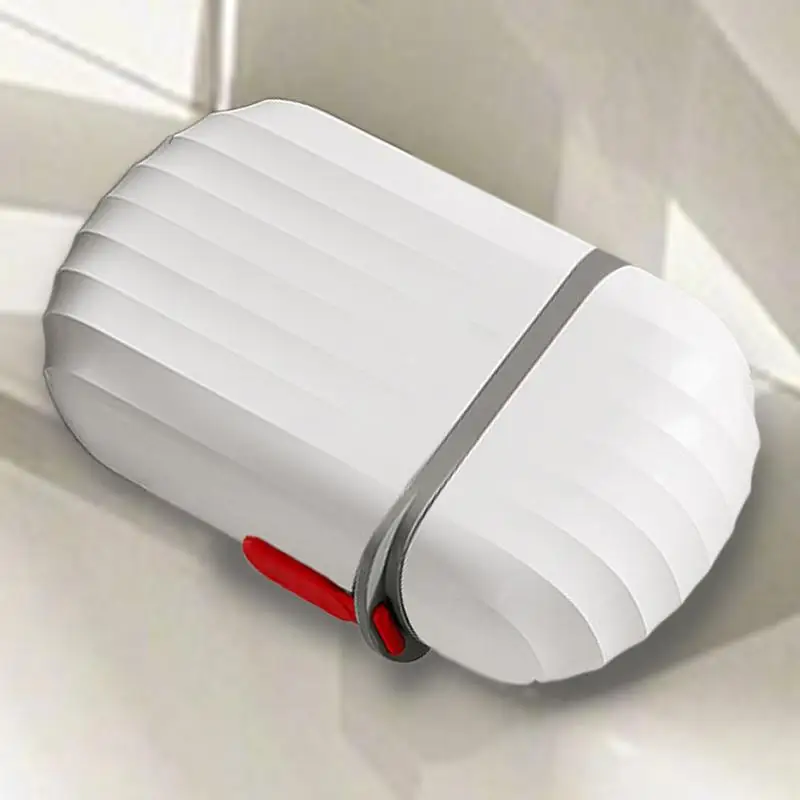 Travel Soap Container Leakproof Soap Container With Lid Efficient Drainage Dispenser For Hiking Vacations Bathroom Shower 3