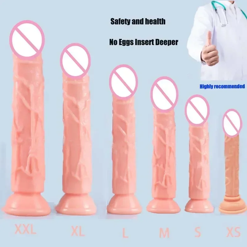 Realistic Dildo Suction Cup Base Lifelike Cock Vaginal and Anal Play Soft and Flexible Penis Toy Women Couples sex toys