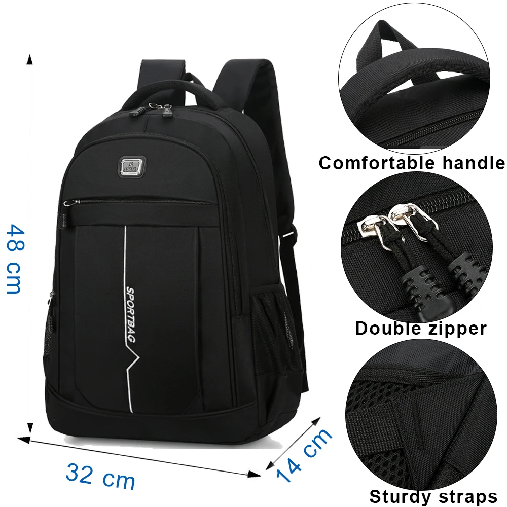 Mochila impermeable para hombre, mochila de trabajo para ordenador