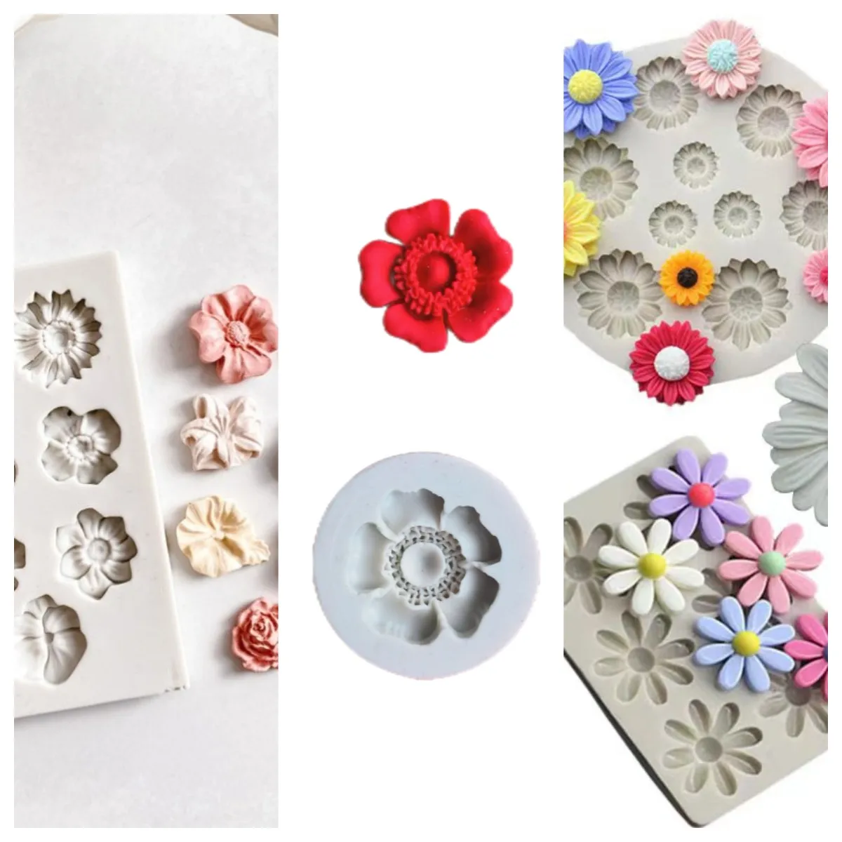 Flowers Silicone Mould