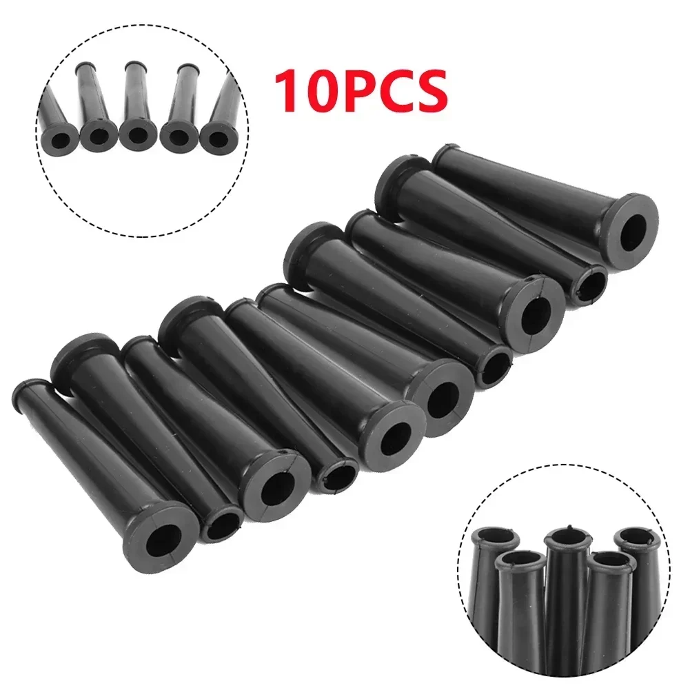 9/10/12mm Rubber Wire Protector Cable Sleeve Boot Cover For Angle Grinder Wire Connect Protection Electric Drill Cable 5/10Pcs