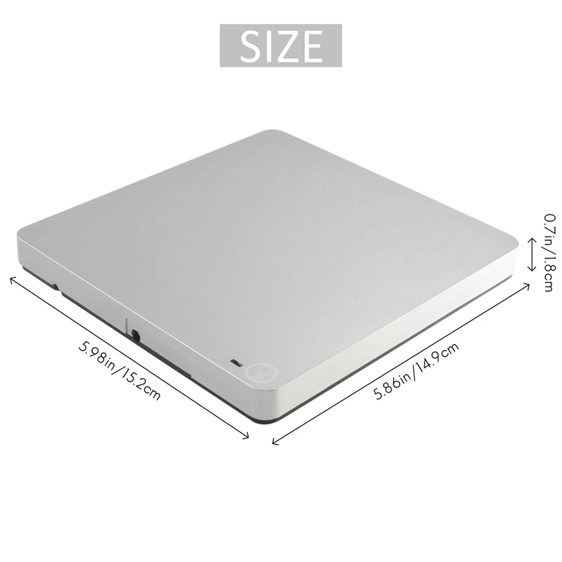 External 3D Blu Ray DVD Drive USB 3.0 And Type-C Blu Ray CD DVD Drive Player Ultra Slim Slot-In CD Burner dvd player cd player