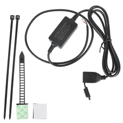 Universal Motorcycle Handlebar USB Charger with Power Supply Adapter (Black)