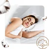 Peter Khanun 100% Cotton Pillowcases Pillow Covers Protector Envelope Closure King Queen Pillow Cases Soft and Breathable,2 Pcs 5