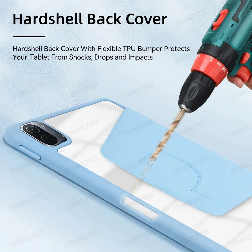360° Rotating TPU Protective Flip Case