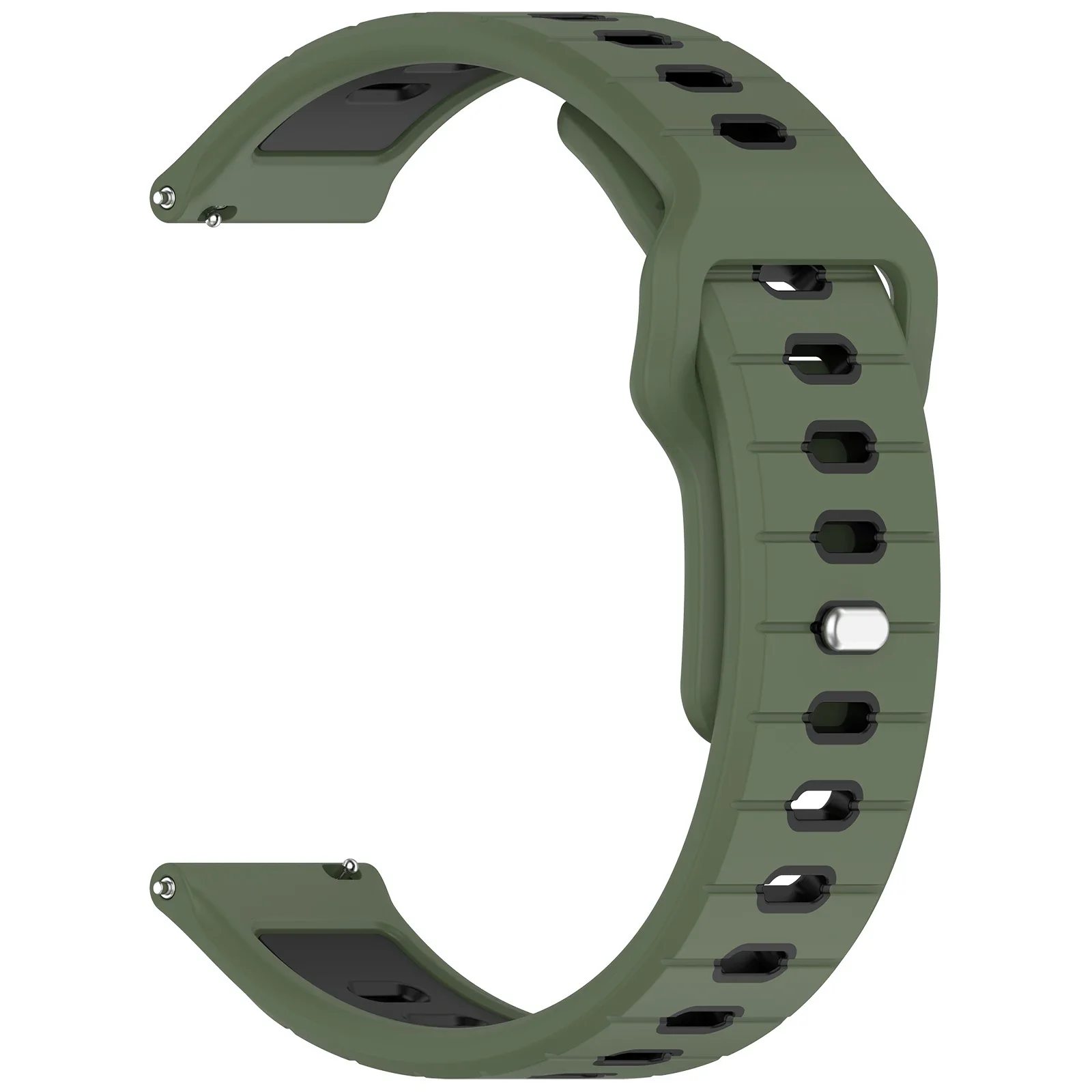 Dual-Tone Silicone Sports Outdoor Running Strap