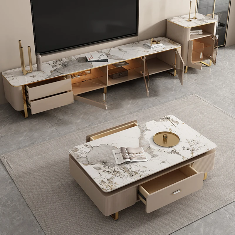 Monitor Piedistallo Tv Stand Bench Media Table Camino Cabinet Console 80 Pollici Unità Tv Stand Mueble Tv Colgante Mobili Da Salone