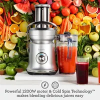 Juice Fountain Cold XL, Brushed Stainless Steel (Renewed) 2