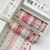 Grid Washi Tape 10 Rolls Scrapbooking Supplies Washitape Cinta Adhesiva Decorativa Stationery Diary Decoration Masking Tape 6