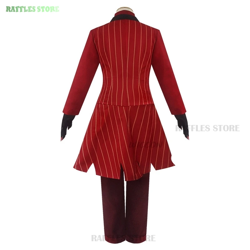 Anime Hazbin Cosplay Hotel ALASTOR Uniform Costume Uniform Suit Outfit Halloween Carnival Costume For Adult Hazbin Cos Hotel 21