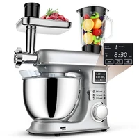 Stand Mixer 8L Speed Tilt-Head Kitchen Electric Mixer Food Mixer with Stainless Steel Bowl Dough Hook Flat Beater 1