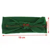 Baby Girl Headband Solid Bandage Band Hair Accessory Ribbon Bow Turban Children Newborn Kids Rabbit Ear Bowknot Headwear  6