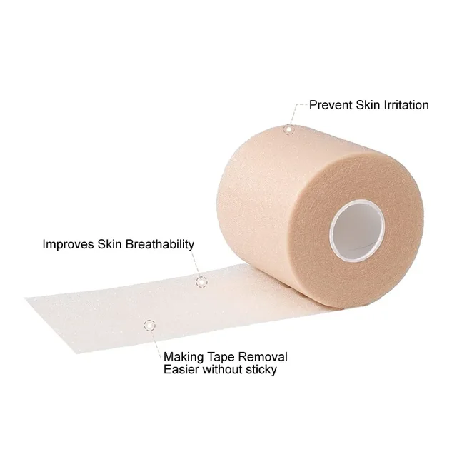 4/6 Pieces Foam Underwrap Sports Tape Pre Wrap Athletic Tape  Bandage for Ankles Wrists Hands Knees 3