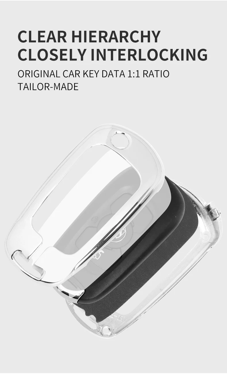 Custodia per chiave a scatto per auto in pelle metallica per Buick VERANO ENCORE GX GL6 2018 - 2020 per Opel Vauxhall Astra K Corsa Protector - S4edbfca25f3e48baa6b497b5aa64345c8