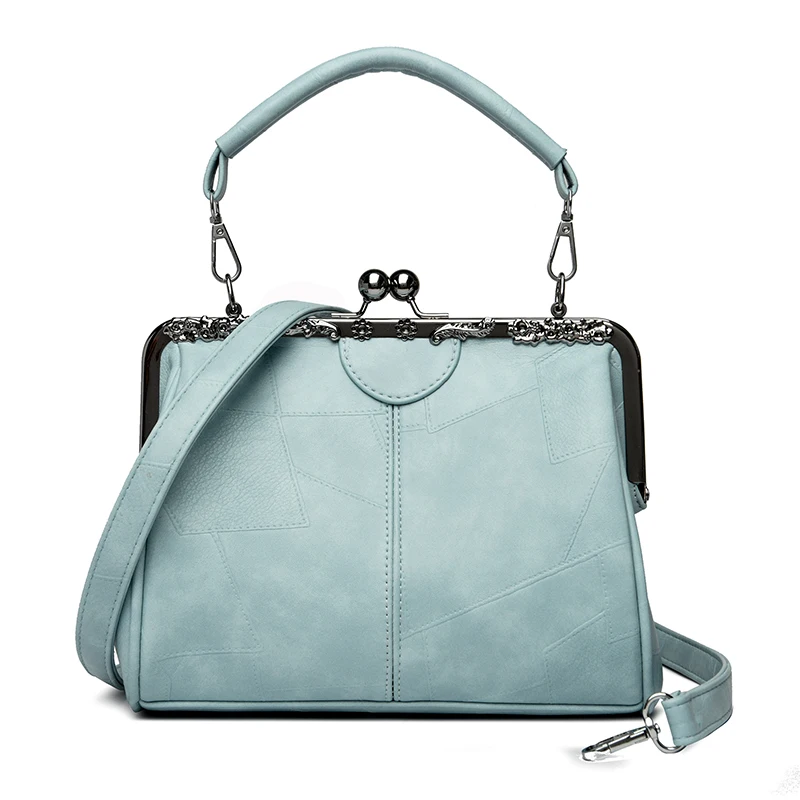 مجموعة حقائب يد جلدية ذات سعة عالية للنساء، بتصميم...