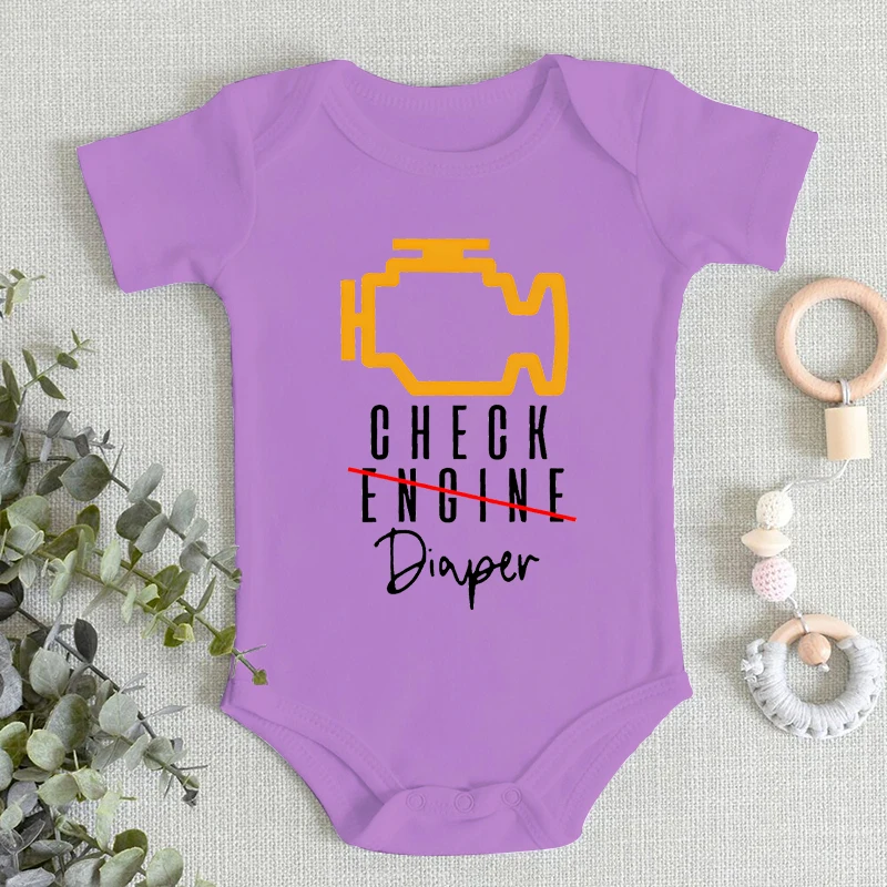 Autumn Newborn Clothes Soft Cotton Infant Romper Funny Pattern Letter Design Skin Friendly Baby Boy Girl Short Sleeve Jumpsuit 4