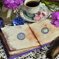 Sun Moon Earth 12 Constellation Wax Seal Stamp DIY Craft Supplies Scrapbooking Christmas Wedding Invitation Decoration 4