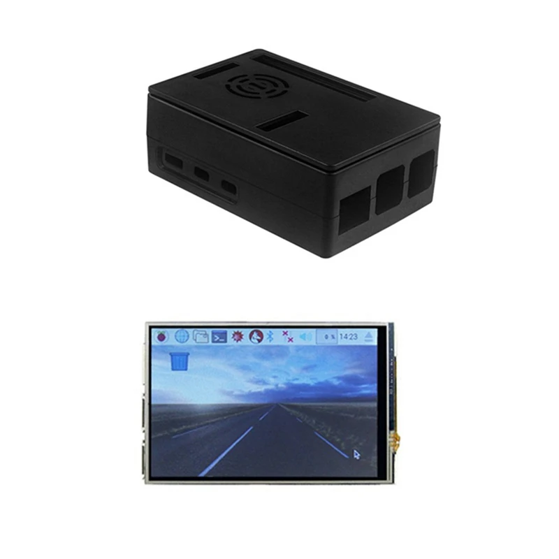 

Корпус из АБС-пластика и сенсорный экран 3,5 дюйма для Raspberry Pi 5 5B