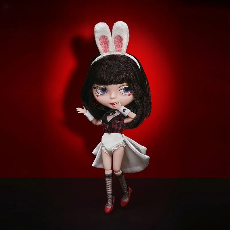 

15cm Bunny Girls Bjd The Forest Fairy Bjd Strawberry Girls Kawaii Classic Moving Four Kinds Of Eyes Dolls Christmas Friend Gifts