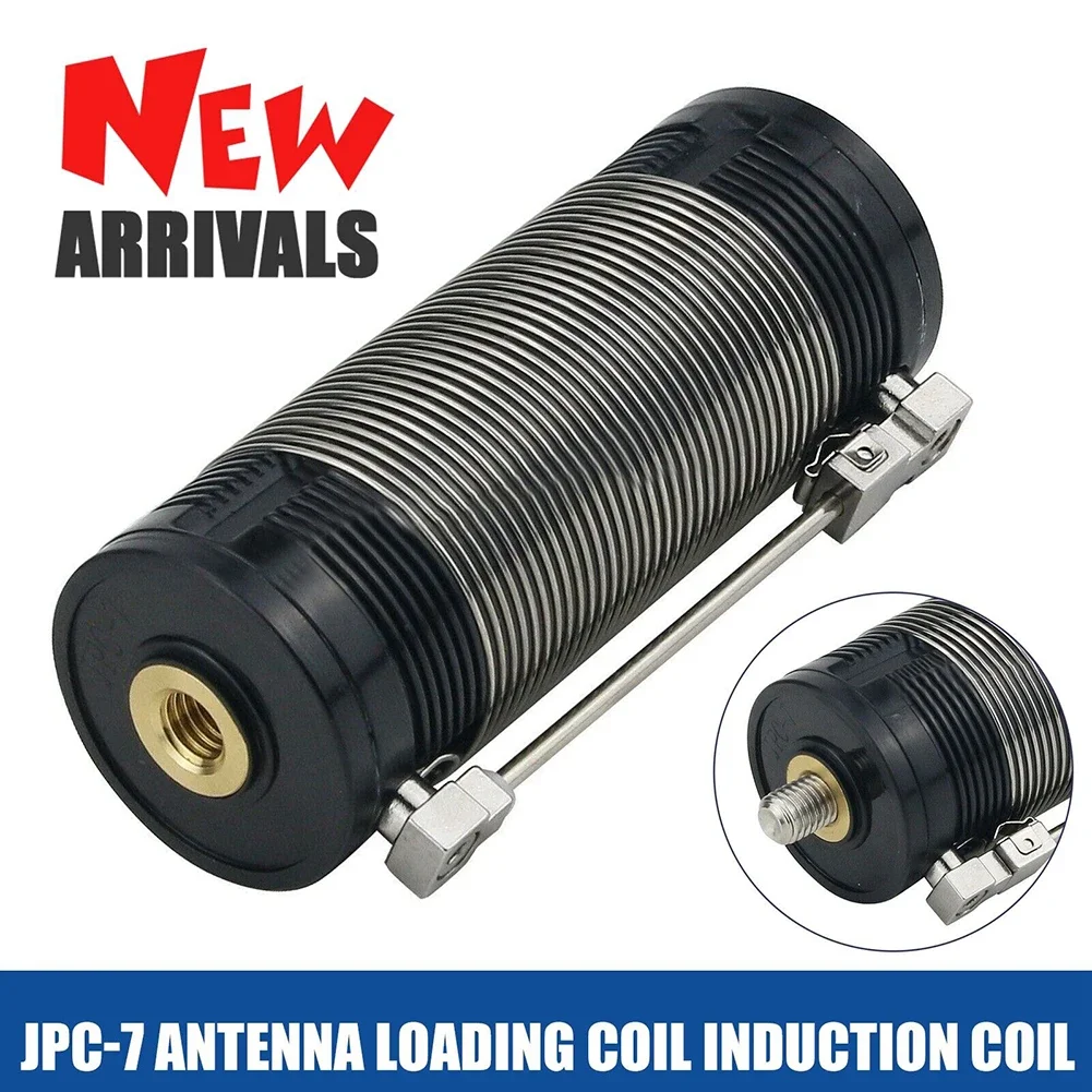 Jpc-7 Antenna Loading Coil Induction Coil for Multi-Band Shortwave Antenna Practical Black Tool Accessories