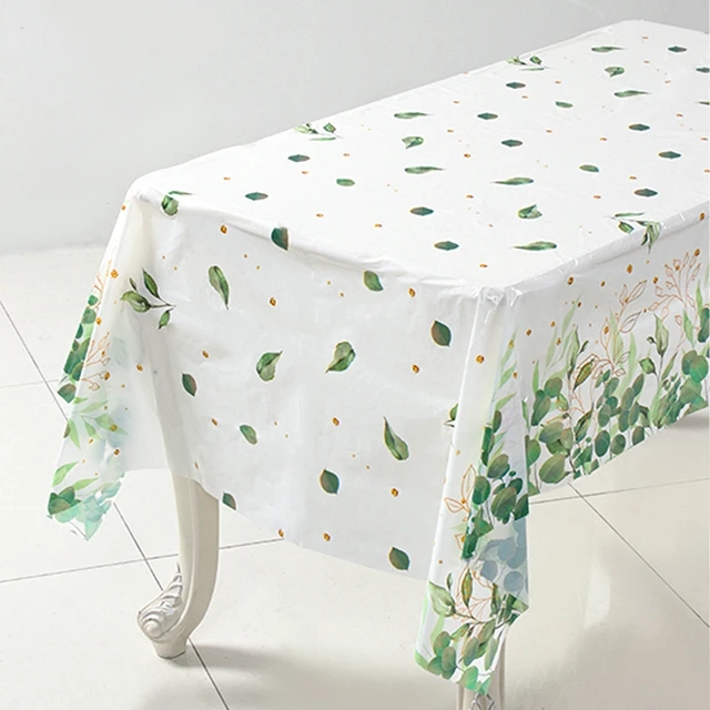 2 Tovaglie Safari Animali - Rettangolari 137x274cm, Verde, Impermeabili, Per Feste E Picnic - Foto 6