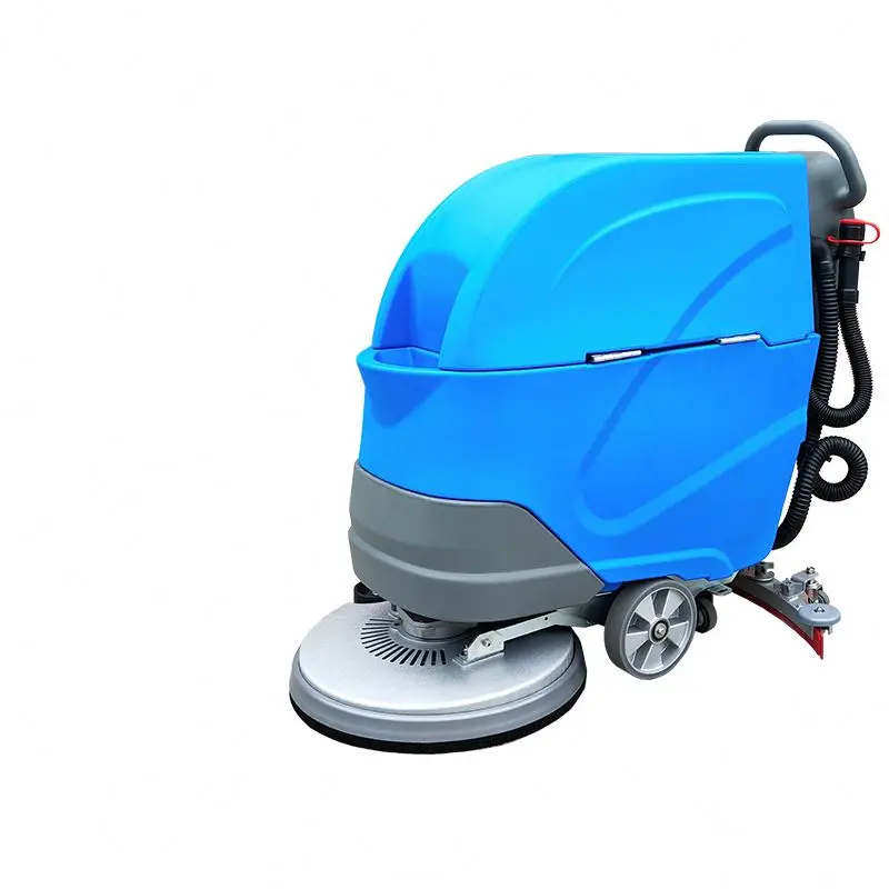 

High Quality Scrubber Cleaning Machines Battery Powered Floor Dryer 21 Inch Brush 31 Squeegee Width 55 L Tank