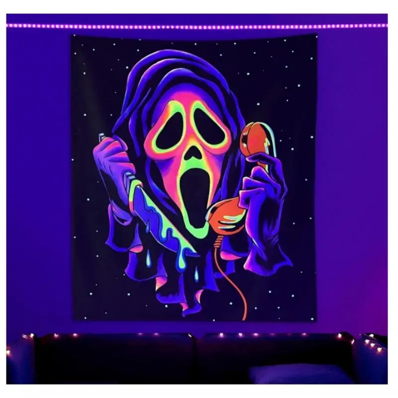 Tapestry Decorations Gothic Tapestries Trend Tapestries Friends Special Gift Room Decoration Personality Decorated Canvas Horror Decorated