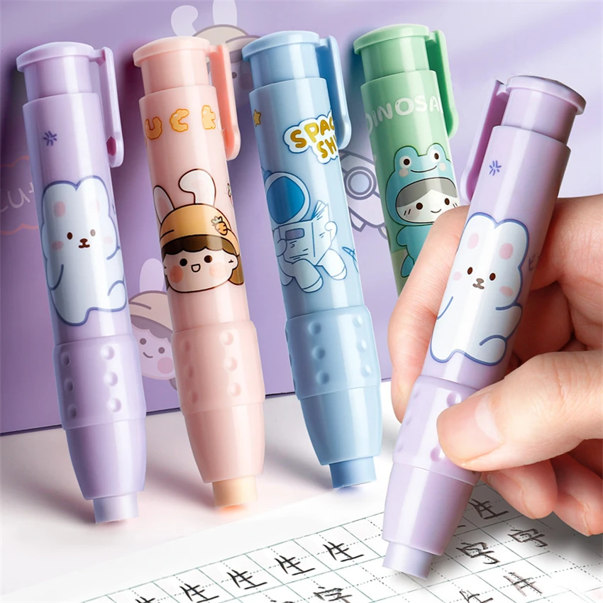 Cute Astronaut Girl Heart Eraser
