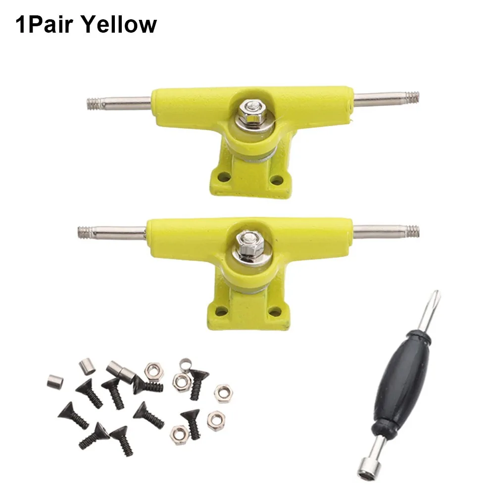 1쌍 새 제품 너트 포함 핑거보드 트럭 볼트 모델 베어링 데크 브래킷 32mm 미..