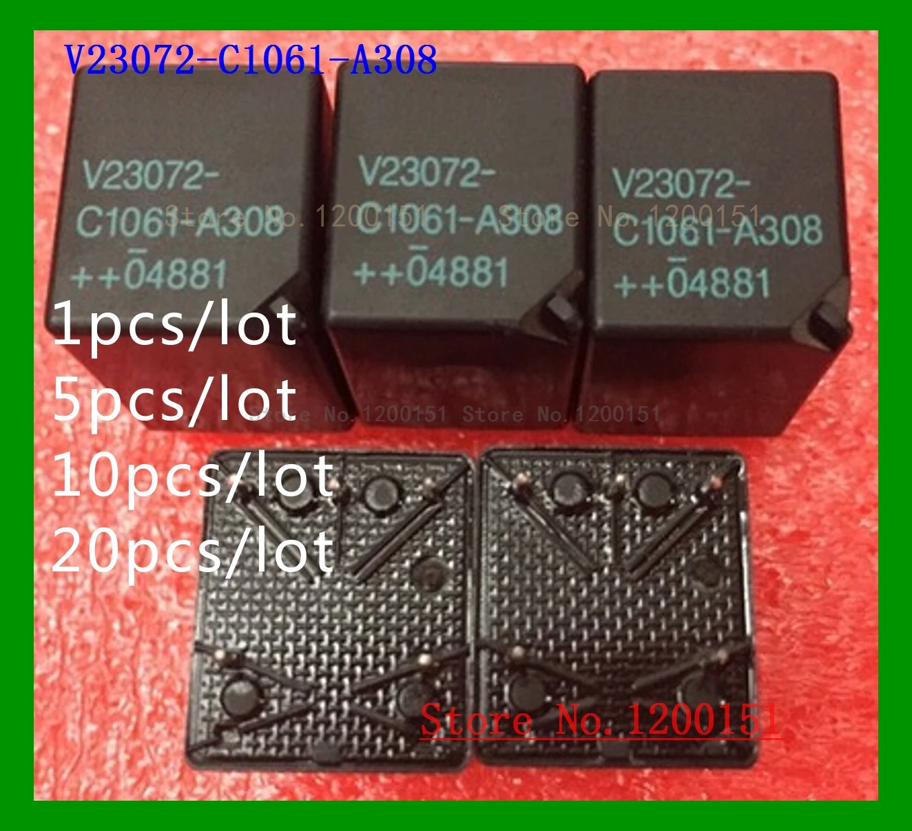 Moteur Cayc Relais Relay Relai Tyco V23072-C1061-A308 V23072C1061A308 Früher 2cv Type A - Foto 8