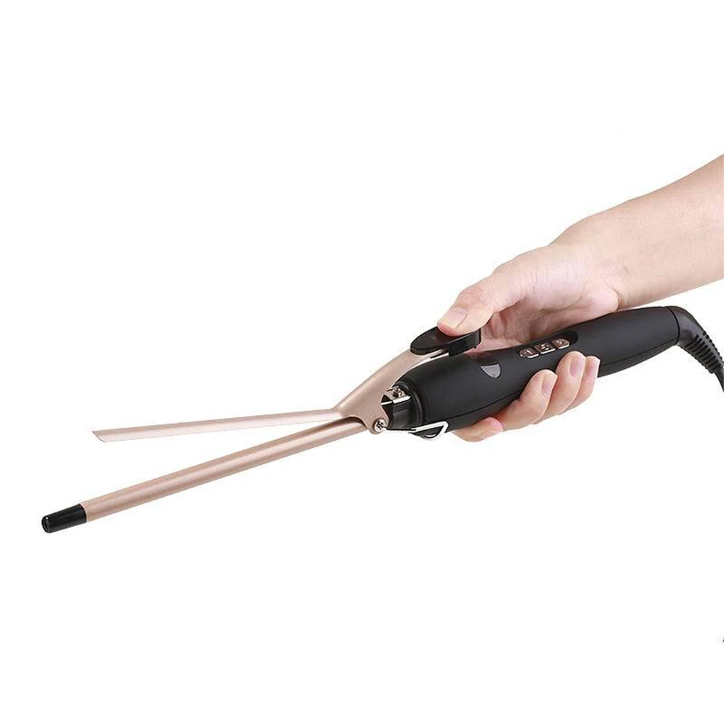 professional 9mm/13mm curling iron Hair waver Pear Flower Cone Ceramic curling wand roller beauty Salon Hair Curlers